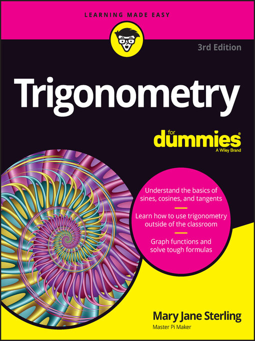 Title details for Trigonometry For Dummies by Mary Jane Sterling - Available